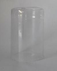 Schrumpfkapsel transparent 41x65 mm längsperforiert oben offen 