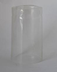Schrumpfkapsel transparent 36,5x 65 mm o Abr. o. offen 