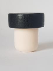 Handgriffkorken flach 22,3er 34/13 schwarz matt 