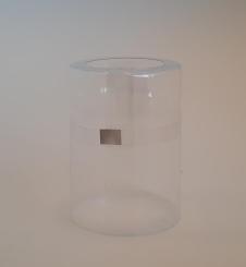 Schrumpfkapsel transparent 31,5 x 45 Abriss silber 