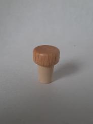 Handgriffkorken flach  20/10-13x10 PE natur lackiert 