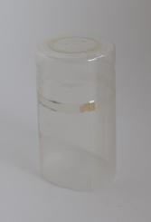 Schrumpfkapsel  Big Line 32,6x60 oben geschlossen transparent 