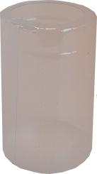 Schrumpfkapsel 44x 70mm transparent mit längsperforiert 