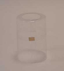 Schrumpfkapsel transparent 33,5 x 50 Abriss horizontal gold 