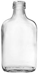Taschenflasche PP 28 weiss 0,2 