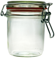 Bügelglas 0,370 l weiss 