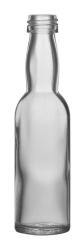 Kropfhalsflasche  0,04 PP 18 weiss 