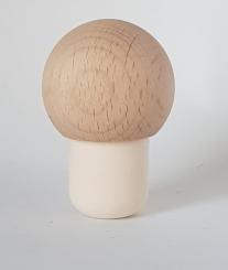 Handgriffkorken Kugel 19,5er K 32 PE natur glatt 
