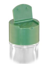 Kunststoffverschluß PP31,5 grün Provetta Gewürzstreuer 