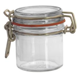 Bügelglas 0,125 l weiss 