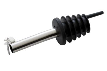 Ausgießer Edelstahl m.Klappe für 19-24 