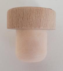 Handgriffkorken flach 22,3 34/13 PE natur glatt 