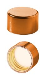 Kunststoffverschluß PP31,5 kupfer glanz 