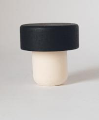 Handgriffkorken flach  19,2er 32/13 schwarz-matt glatt 