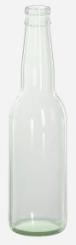 Bierflasche-Longneck 0,33 weiss Einweg 