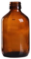 Euro-Medizinflasche 0,2 braun PP 28 118mm 