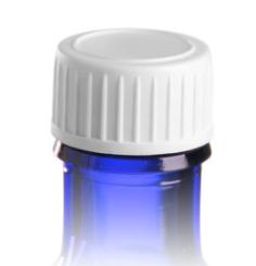 DIN 22 Schraubverschluss weiß 