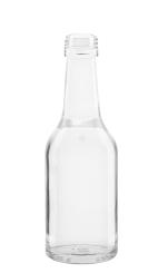 Geradehalsflasche PP22  0,1 weiss 