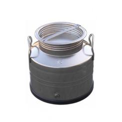 Edelstahlkanne o. Hahn 15 L  bis 35% Alkohol 