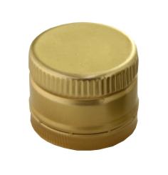 Federausgießer PP31,5 gold o. Gewinde (Ausgießer weiß) 