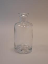 Apothekerflasche 0,1 weiss mit Tellermündung 