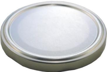 Deckel TO 82 silber esbo-reduziert 