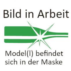 WK-Präsentkarton offene Welle schwarz 1er 360 mm 0,75 Ltr 