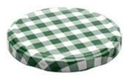 Deckel TO 82 grün-weiss-karo 