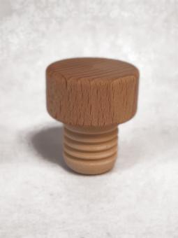 Handgriffkorken flach 18er PE   gerillt natur 