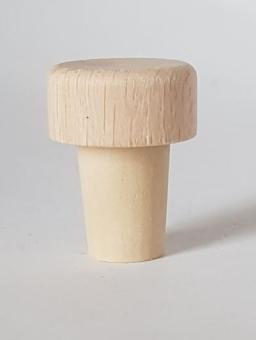 Handgriffkorken flach  22/10-12x9 PE natur 