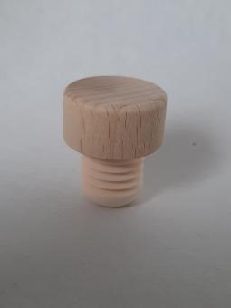 Handgriffkorken flach 19er 29/15 PE natur gerillt 