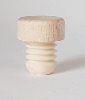 Handgriffkorken flach 14,5er 20/10 PE natur gerillt 