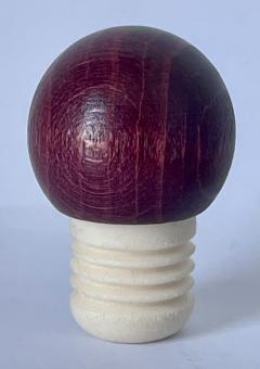 Handgriffkorken Kugel 19,5er PE bordeauxrot 