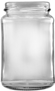 Weithalsglas 0,225 l TO 58 weiss 