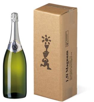 1er Stehbox Magnum Sekt/Wein Umkarton 