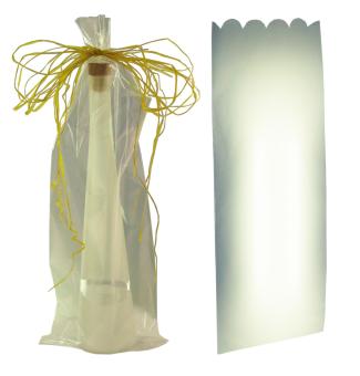 Geschenktüte 1er transparent 