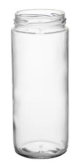 Weithalsglas hoch 0,580 l TO66 weiss 