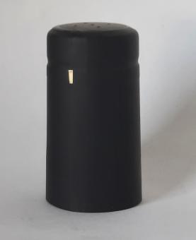 Schrumpfkapseln 31x60 schwarz matt 
