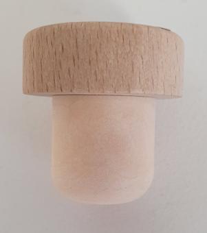 Handgriffkorken flach 22,3 34/13 PE natur glatt 