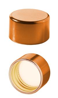 Kunststoffverschluß PP31,5 kupfer glanz 