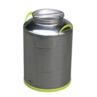 Edelstahlkanne o. Hahn 50 L  bis 35% Alkohol 