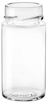 Weithalsglas Vaso Plus 0,106 l hoch TO 43 Deep 