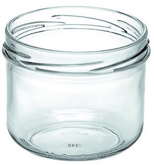 Sturzglas 0,330 l TO82 weiss 