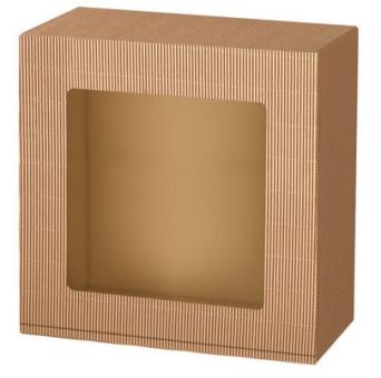 Henne Vario 7 offene Welle natur mit Fenster 198x190x99 