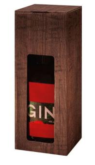 1er Faltschachtel Spirit Wood Holzoptik 85x85x210mm 