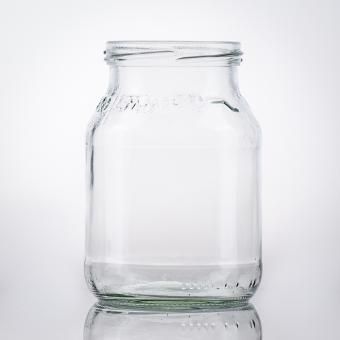 Weithalsglas-Joghurtglas 0,500 l TO 70 weiß 