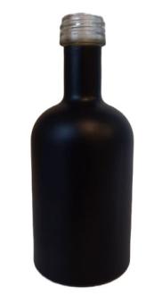 Oslo 0,05 schwarz-matt pp 18   9,9 cm hoch 