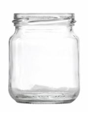 Weithalsglas 0,220 L TO 63 weiss 