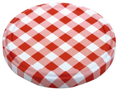 Deckel TO 82 rot-weiss-karo 